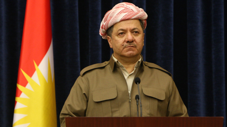 Barzani'den teşekkür mesajı